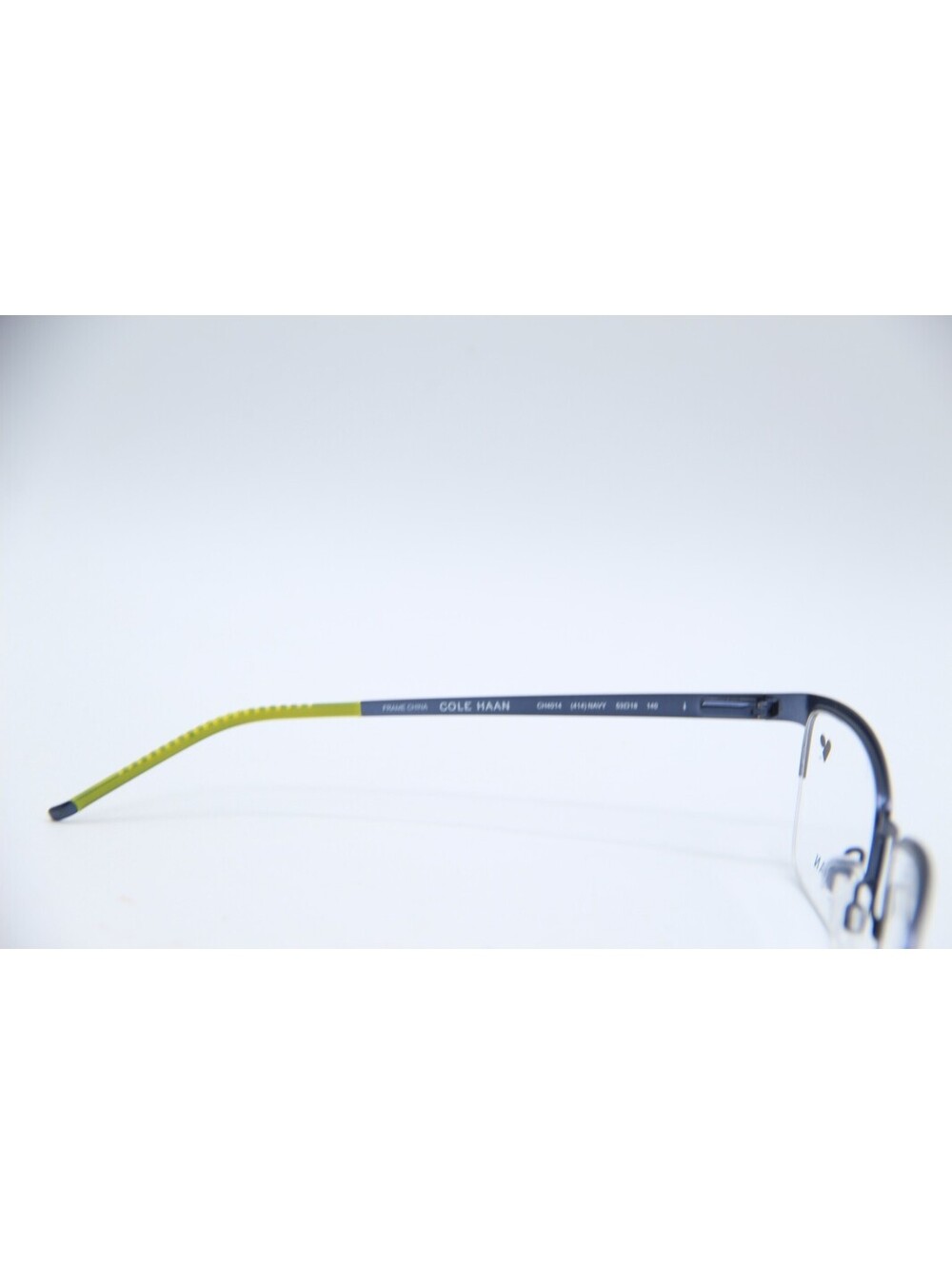 Cole Haan Ch4014 414 Navy Green Authentic Eyeglasses 53-18-140 - Picture 3 of 4
